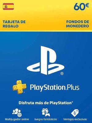 Tarjeta regalo de Play Station Plus.