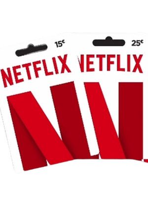 Tarjeta regalo de Netflix.