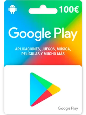 Tarjeta regalo de Google Play.